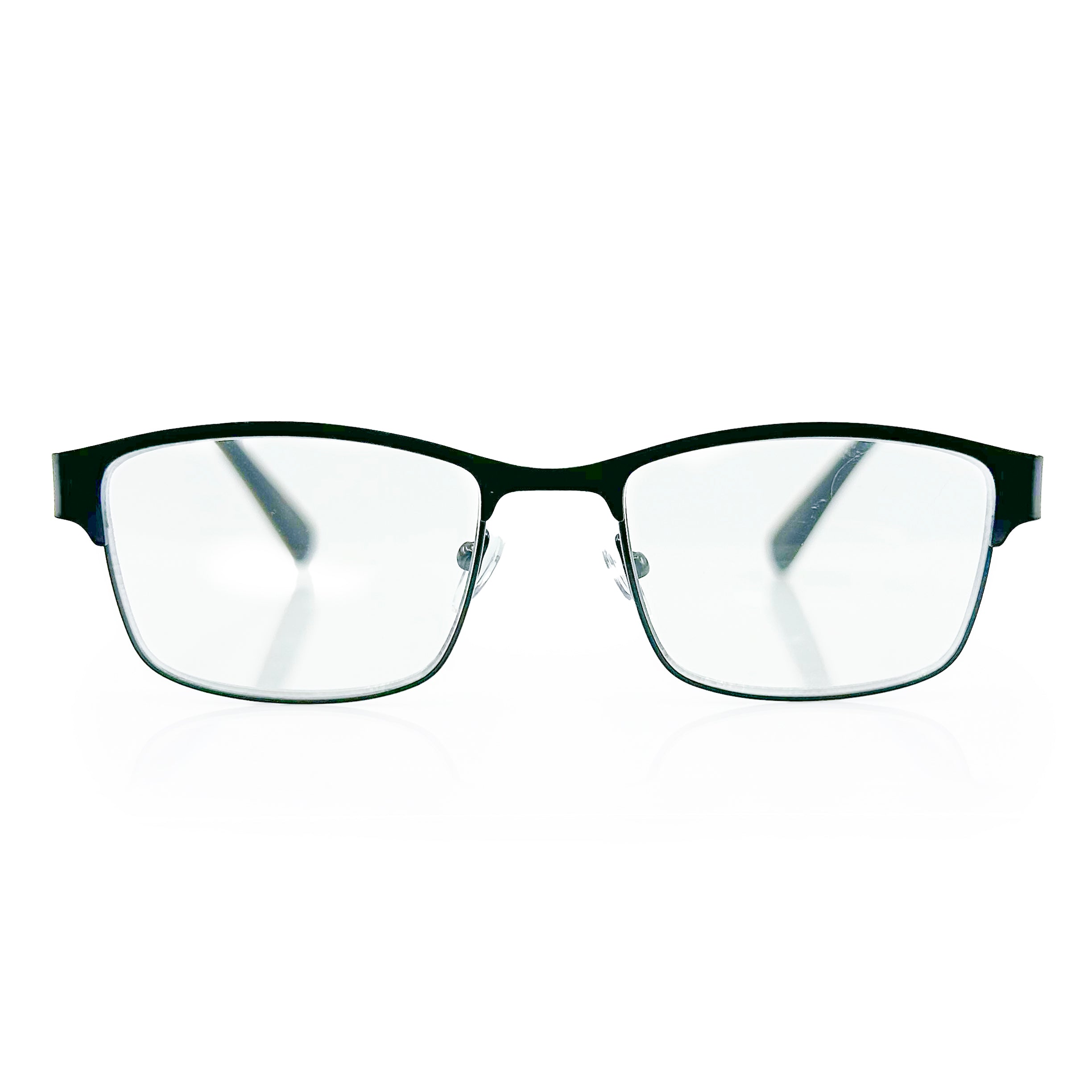 Flipo Eyewear's Blue Light Blocking Reading Glasses - 3 Pack (1 Silver, 1 Black, 1 Blue)